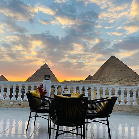 New Scarab Pyramids View Hotel Kafret el-Gabal Екстериор снимка